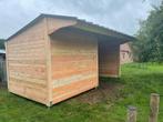 Schuilhok 3x6m met voorwand  'OP VOORRAAD, Dieren en Toebehoren, Stalling en Weidegang, Weidegang, 2 of 3 paarden of pony's