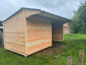 Schuilhok 3x6m met voorwand  'OP VOORRAAD beschikbaar voor biedingen