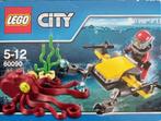 LEGO City Diepzee Duik Scooter - 60090, Ophalen, Zo goed als nieuw, Complete set, Lego