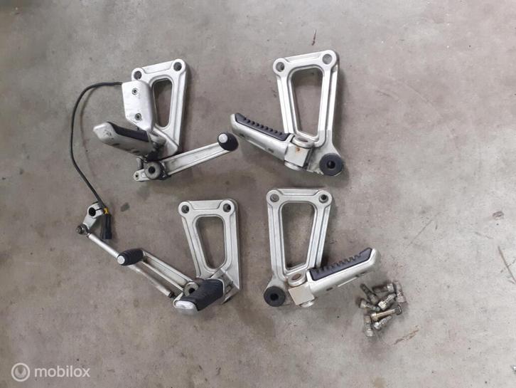 Voetsteunen steps brackets duo steunen SS Supersport pedalen, Motoren, Onderdelen | Ducati, Gebruikt, Ophalen of Verzenden
