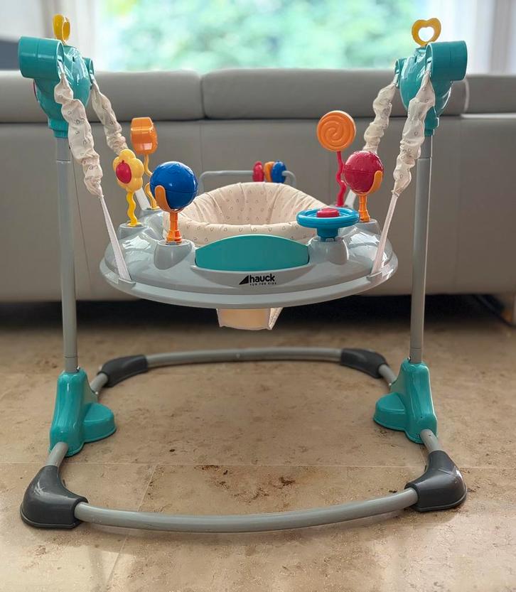 Hauck Jump Around Activiteitencentrum, Kinderen en Baby's, Speelgoed | Buiten | Speeltoestellen, Gebruikt, Ophalen of Verzenden