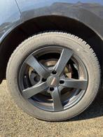 4 velgen Dezent met winterbanden, Ophalen, 15 inch, Velg(en), Winterbanden