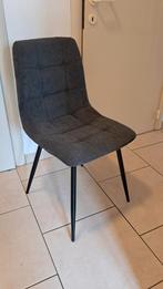 Eetkamerstoelen  donkergrijs  4 stuks nieuw 25 euro per stuk, Ophalen, Nieuw, Grijs