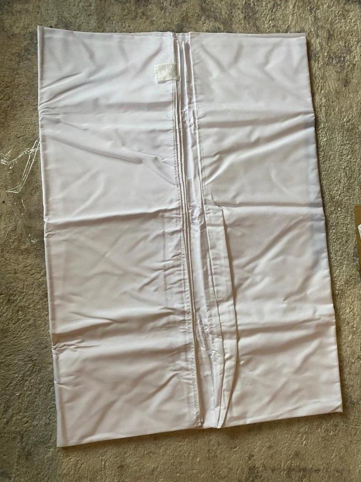 Pesonlook set van 8 witte rechthoekige tafelkleden, Huis en Inrichting, Tafelkleden, Zo goed als nieuw, Ophalen of Verzenden