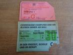 Tickets RSC Anderlecht - Bayern Munchen 1986, Ophalen of Verzenden, Gebruikt
