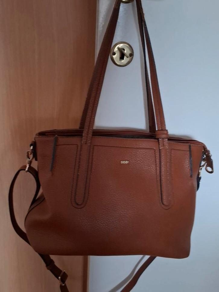 Okerkleurige handtas Boo!, Handtassen en Accessoires, Tassen | Damestassen, Handtas, Ophalen of Verzenden