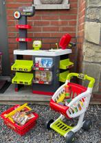 Winkeltje Smoby + winkelmand & winkelwagen, Ophalen, Zo goed als nieuw
