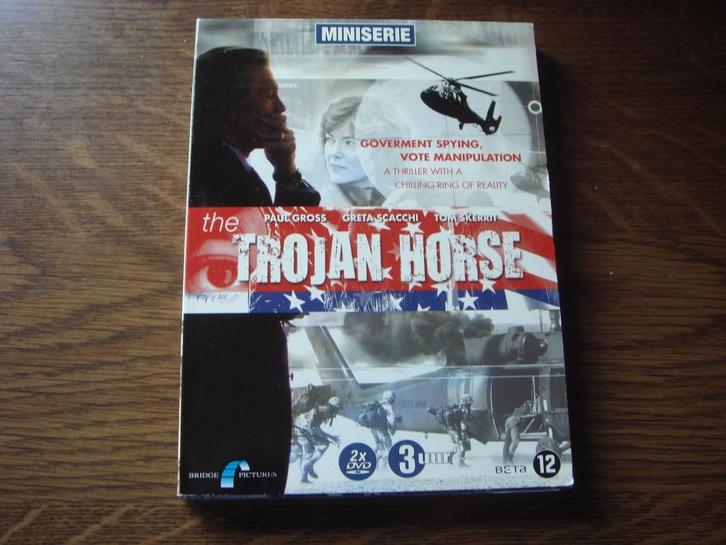 2DVD - Miniserie - The trojan horse (Tom Skerrit), Cd's en Dvd's, Dvd's | Actie, Ophalen of Verzenden