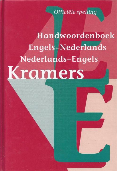 KRAMERS ENGELS-NEDERLANDS & NEDERLANDS-ENGELS HANDWOORDENBOE, Livres, Dictionnaires, Comme neuf, Autres langues, Autres éditeurs