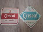 Lot Bierviltjes biermerk Cristal Alken, Verzamelen, Ophalen of Verzenden, Zo goed als nieuw, Viltje(s), Overige merken