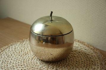 Vintage zilverkleurige ijsemmer, Enlèvement ou Envoi