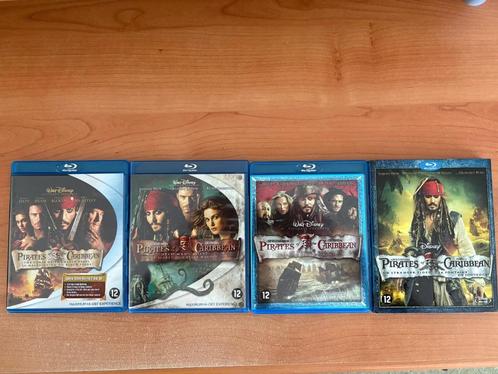 Pirates of the Caribbean Blu-ray Collectie – 4 Films! ‍, Cd's en Dvd's, Blu-ray, Zo goed als nieuw, Avontuur, Ophalen of Verzenden