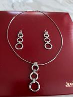 Zilveren set 925, Bijoux, Sacs & Beauté, Bracelets à breloques, Enlèvement ou Envoi, Comme neuf, Argent