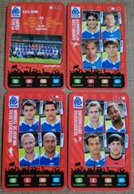 4 voetbalkaarten: K.R.C. Genk (2008-2009), Ophalen of Verzenden, Zo goed als nieuw, Poster, Plaatje of Sticker