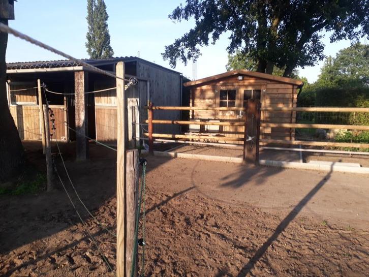 Pensionstal paardenstal met weide te huur, Dieren en Toebehoren, Stalling en Weidegang, Stalling, Weidegang, 2 of 3 paarden of pony's