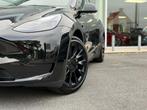 Tesla Model Y FULL BLACK / PANODAK / 20INCH / ZETELVERWARMIN, Auto's, Tesla, Gebruikt, Parkeersensor, Zwart, Leder