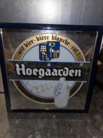 Oude spiegel hoegaarden bier, Verzamelen, Biermerken, Ophalen of Verzenden, Zo goed als nieuw