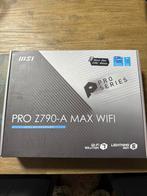 MSI Pro Z790-A MAX WIFI, Computers en Software, Moederborden, Ophalen of Verzenden, Zo goed als nieuw