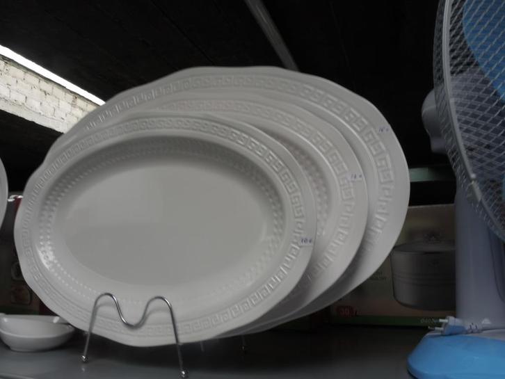 Melamine Ovale borden versage 20''/24''/28', Huis en Inrichting, Keuken | Servies, Nieuw, Bord(en), Overige stijlen, Overige materialen