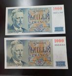 2 MOOIE KWALITEIT Eeuwfeest 1950, Postzegels en Munten, Bankbiljetten | België, Ophalen of Verzenden, Setje