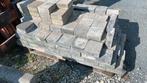 beton klinkers, getrommelt, gebruikt , 13.5x13.5x60, Ophalen, Gebruikt, Beton, Klinkers