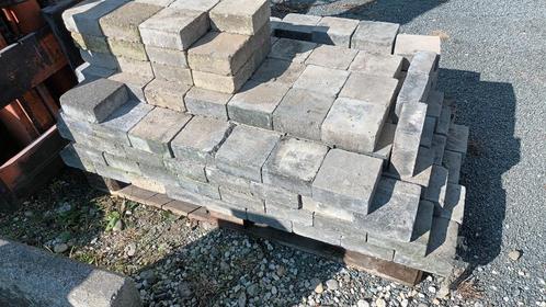 beton klinkers, getrommelt, gebruikt , 13.5x13.5x60, Tuin en Terras, Tegels en Klinkers, Gebruikt, Klinkers, Beton, Ophalen