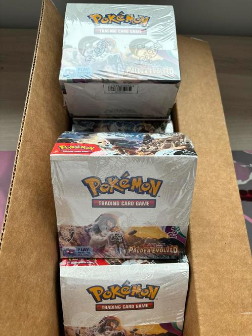 Paldea Evolved Boosterbox Scarlet & Violet (36 boosters), Hobby & Loisirs créatifs, Jeux de cartes à collectionner | Pokémon, Enlèvement ou Envoi