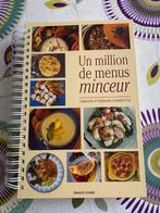 Un million de menus de minceur - Christine/Bernard Charreton, Livres, France