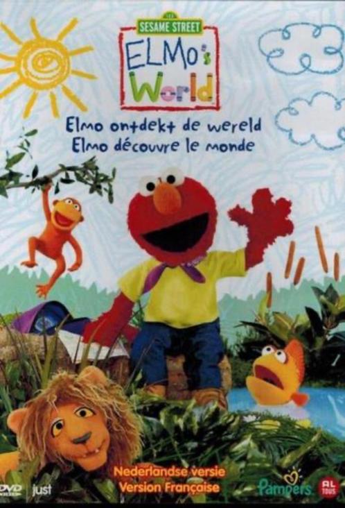 Elmo’s World - Elmo ontdekt de wereld, Cd's en Dvd's, Dvd's | Tekenfilms en Animatie, Ophalen of Verzenden