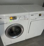 Miele Set Wasmachine + Droogkast Condens, Energieklasse A of zuiniger, Gebruikt, 90 tot 95 cm, 1200 tot 1600 toeren
