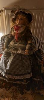 pop met porselein hoofd, Verzamelen, Poppen, Ophalen, Pop