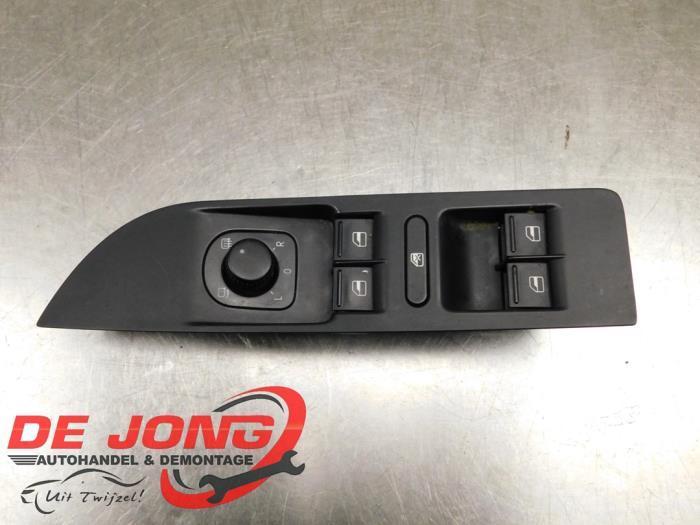 Combischakelaar ramen van een Volkswagen Passat, Auto-onderdelen, Dashboard en Schakelaars, Volkswagen, Gebruikt, 3 maanden garantie