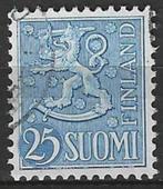 Finland 1954/1958 - Yvert 415 - Leeuw (ST), Timbres & Monnaies, Timbres | Europe | Scandinavie, Affranchi, Finlande, Envoi
