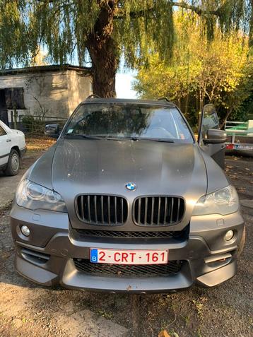 Bmw X5 3.0SD Schnitzer/utilitaire léger, Autos, Cuir, Argent ou Gris, Achat, X5