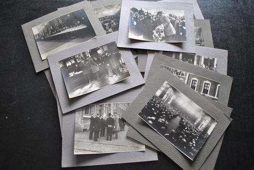 15 photos visite Roi Albert Ier Usine Cockerill Sambre 1927, Verzamelen, Foto's en Prenten, Gebruikt, Foto, Overige onderwerpen