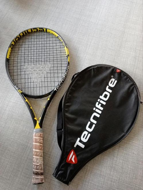 Tecnifibre TFlash 65 tennisracket zeer goede staat, Sport en Fitness, Tennis, Gebruikt, Racket, Overige merken, L1, Ophalen