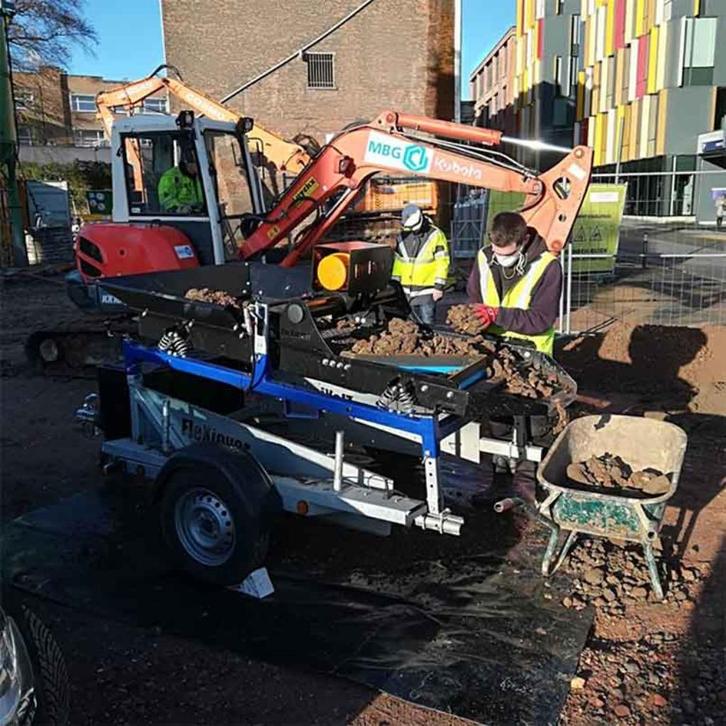 Zeefmachine FleXiever: Mini Screener Trailer Basic, Doe-het-zelf en Bouw, Overige Doe-Het-Zelf en Bouw, Nieuw, Ophalen of Verzenden