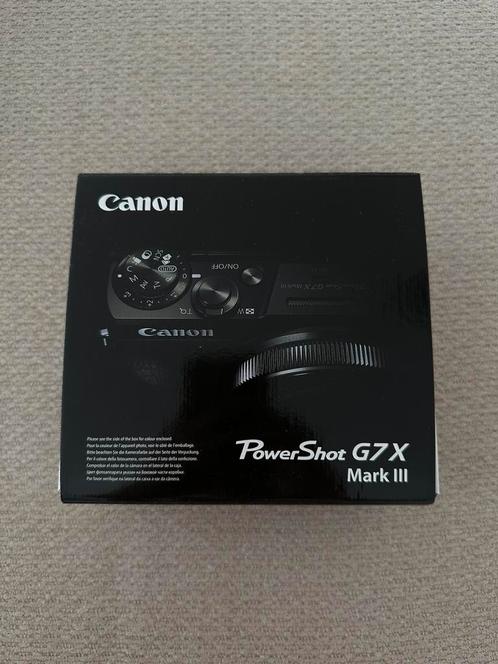 Canon G7X M3, Audio, Tv en Foto, Fotocamera's Digitaal, Compact, Canon, 4 t/m 7 keer, Ophalen of Verzenden