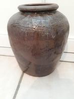 Stenen pot en droogbloem boeket, Tuin en Terras, Ophalen, Steen, Gebruikt, Tuin