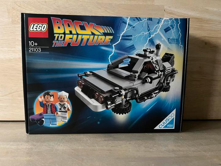 Lego cuuso/ideas DeLorian Time Machine 21103, Kinderen en Baby's, Speelgoed | Duplo en Lego, Nieuw, Lego, Complete set, Ophalen of Verzenden