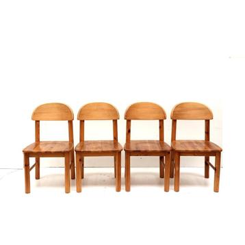 Set van 4 design eetkamerstoelen jaren '60 '70 mid century