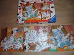 kinder complete 101dalmatiërs puzzel 3 in, Ophalen of Verzenden, Meer dan 50 stukjes, Gebruikt, 4 tot 6 jaar