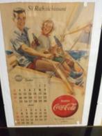calendrier coca cola 1955, Divers, Agendas, Enlèvement, Utilisé