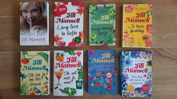 Jill Mansell : 8 boeken, Boeken, Romans, Gelezen, België, Ophalen of Verzenden
