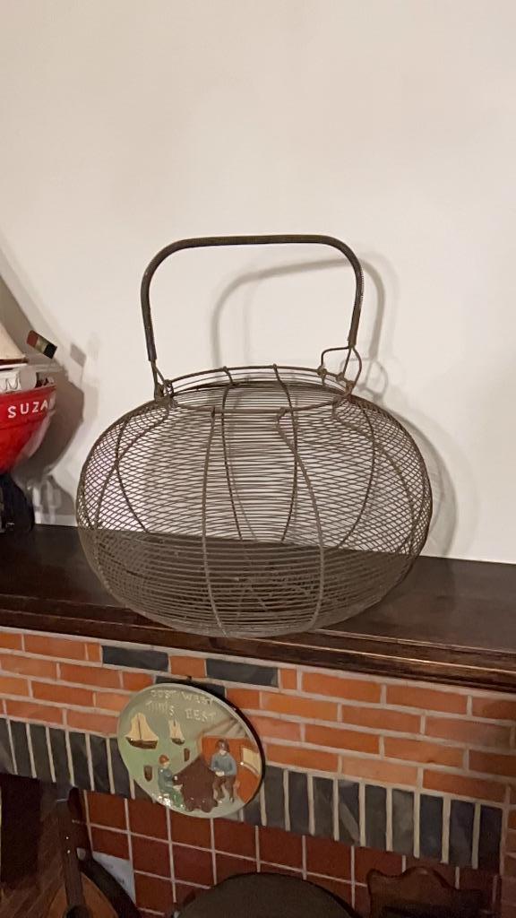 XXL Franse Eiermand, gigantisch groot model, Antiek en Kunst, Antiek | Keukengerei, Ophalen