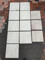 Restant faience vloertegels, Doe-het-zelf en Bouw, Tegels, Ophalen, Zo goed als nieuw, Vloertegels