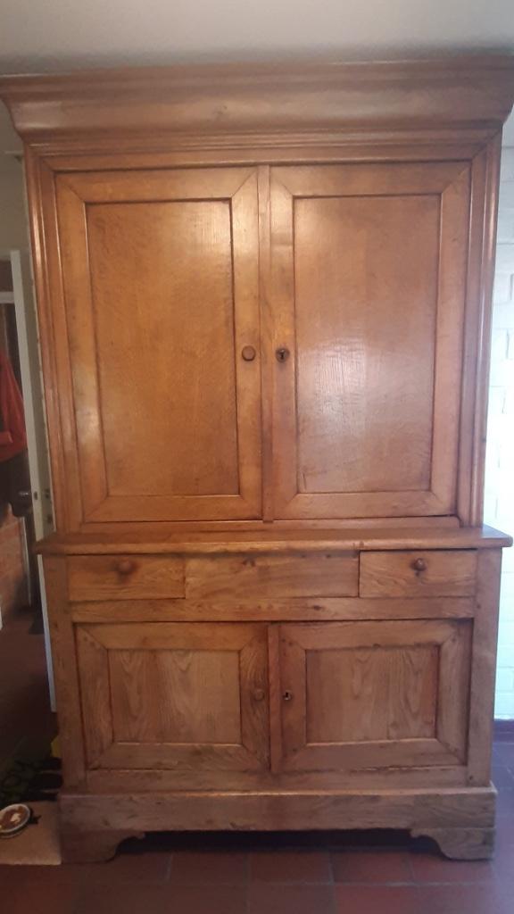 oude eiken kast, Antiek en Kunst, Antiek | Meubels | Kasten, Ophalen