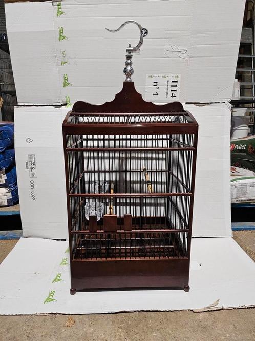 Cage Décorative en Bambou Faite à la Main 31 x 37 x 55, Animaux & Accessoires, Oiseaux | Cages & Volières, Neuf, Enlèvement ou Envoi