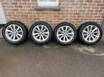 4 pneus hiver 225 55 R17 sur jantes d'origine BMW 8JX17EH2, Auto-onderdelen, Banden en Velgen, Ophalen, Gebruikt, Banden en Velgen