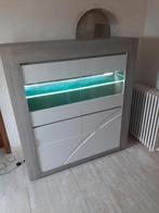 Meuble vitrine/bar, Huis en Inrichting, Ophalen, Zo goed als nieuw, Glas